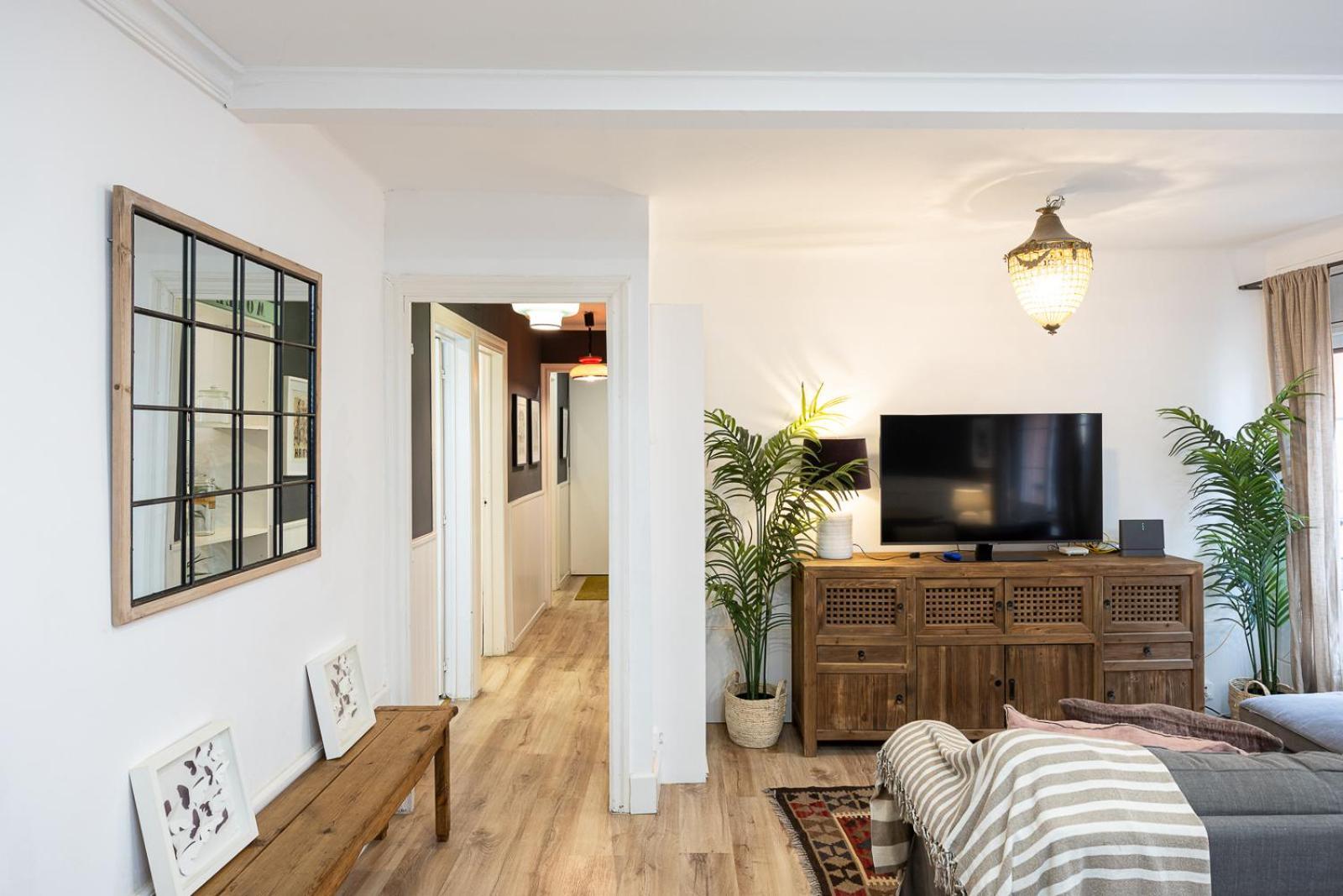 Vintage 3 Bdr Apartment Esplugues de Llobregat Bagian luar foto